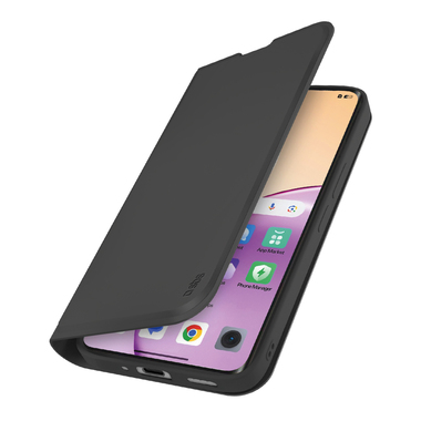 Étui portefeuille noir pour Realme 14 Pro 5G | SBS