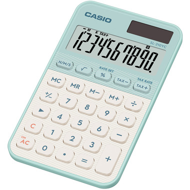 CASIO Taschenrechner SL-310YC hellgrün