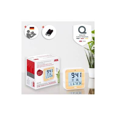 ADE Sveglia Radio Bianco/Natura