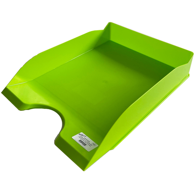 BÜROLINE Corbeille à courrier A4 223026 vert