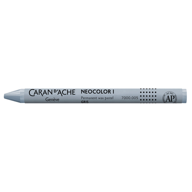CARAN D'ACHE Pastelli a cera Neocolor 1 7000.005 grigio