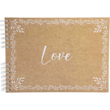 EXACOMPTA Spiralalbum 32x22cm 16234E weiss 50 Seiten