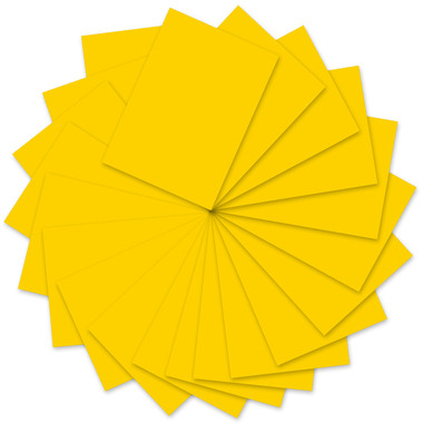 URSUS Papier à dessin couleur A3 2174015 130g, jaunesoleil 100 feuilles