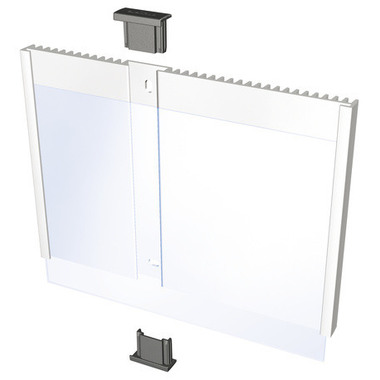 DURABLE Targa per porte Info Sign 480523 argento, alluminio 210x148.5mm