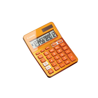 CANON Calculatrice de bureau LS123KMOR 12 chiffres orange