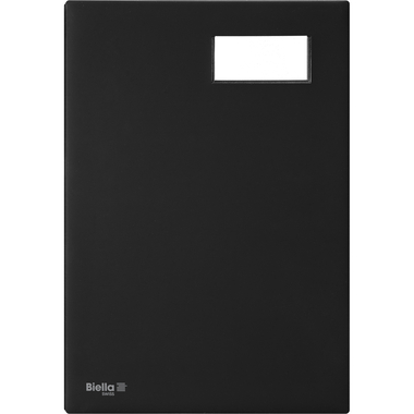 BIELLA Unterschriftenmappe Pronto A4 34342002U schwarz 20-teilig