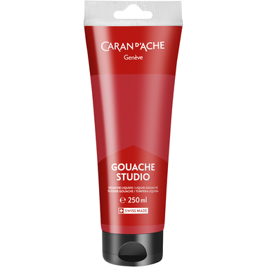 CARAN D'ACHE Deckfarbe Gouache 250ml 2330.080 karmin, Studio