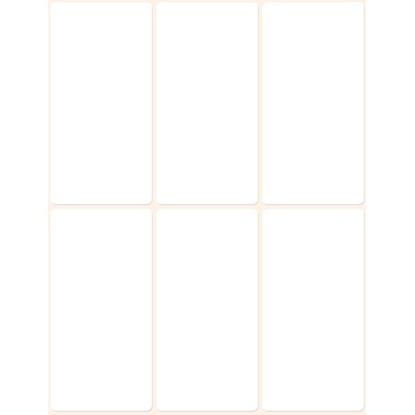 AVERY ZWECKFORM Etichette universali 76x39mm 3329 bianco 192pz./32fl.