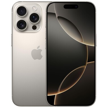 Apple iPhone 16 Pro Max (256GB, Natural Titanium) Blocco speciale «Swiss Crypto Stamp 3.0», autoadesiva, senza annullo