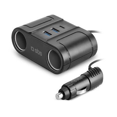 Car Splitter with USB-C, USB | SBS