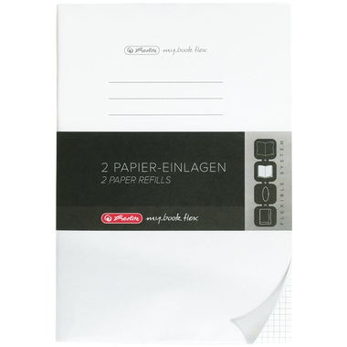 HERLITZ myBook Ersatzeinlage A5 50034116 kariert 80 Blatt