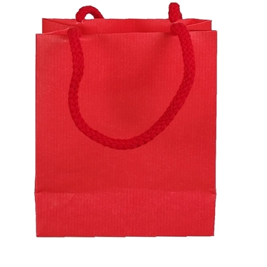 NEUTRAL Tragtaschen SPLENDOR S R12 rot, 12x6x14cm 10 Stück