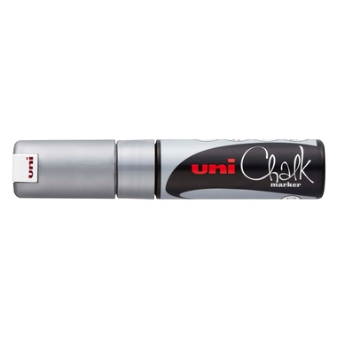 UNI-BALL Chalk Marker 8mm PWE8K SILVER argento