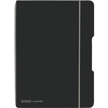 HERLITZ Carnet de notes A5 50033768 dotted noir 40f. FSC-Mix