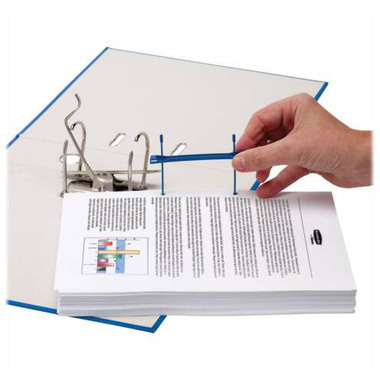FELLOWES Archiv Clip 0089801 bleu 50 Stk.