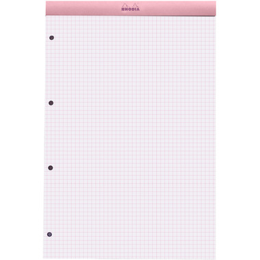 RHODIA Blocco note Couleurs n. 20 A4+ 20190C rosa, quadri 80 fogli