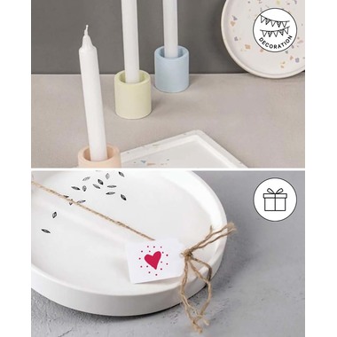 I AM CREATIVE Timbro in silicone MAA1704.16 Candeliere