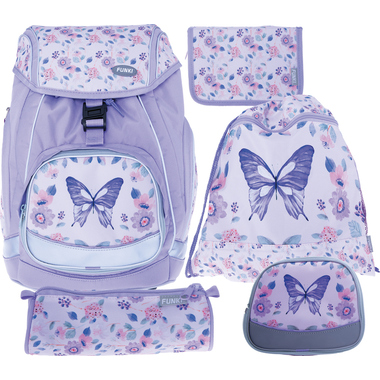 FUNKI Flexi-Bag Set Butterfly 6040.614 multicolor 5 pcs.