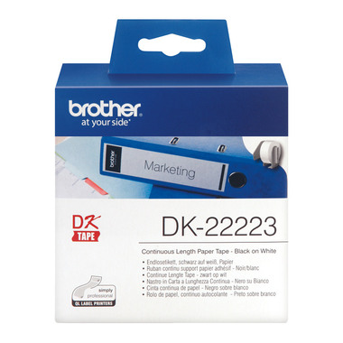PTOUCH Etichette endlos 50mm/30.48m DK-22223 QL-500 cartabianco rotolo