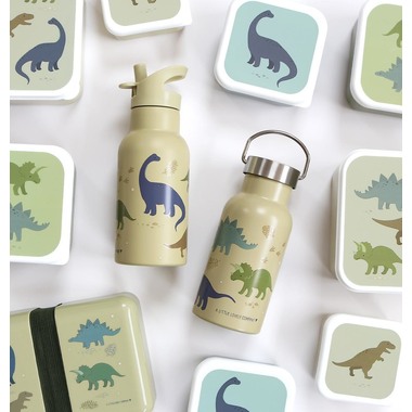 ALLC Trinkflasche Dinosaurs DBSSDI40 beige