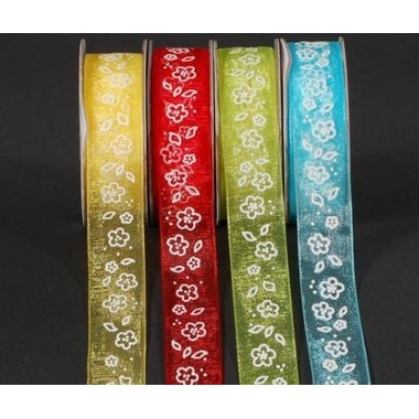 SPYK Band Cubino 15mm/4 1038.1564 rot/weiss Petit Fleurs