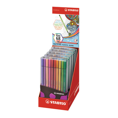 STABILO Stylo Fibre Pen 68 6820-04-03 20 pcs. ass. ColorParade