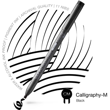 COPIC Multiliner 2207516 black Calligraphy M
