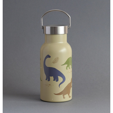 ALLC Trinkflasche Dinosaurs DBSSDI40 beige