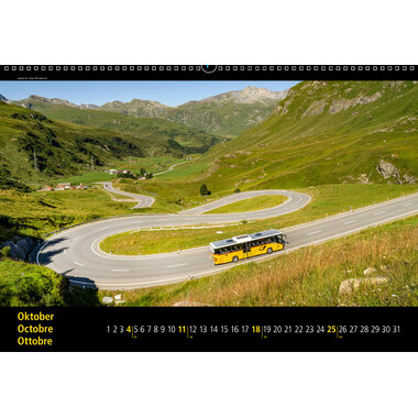 Calendario AutoPostale 2026 di Calendaria