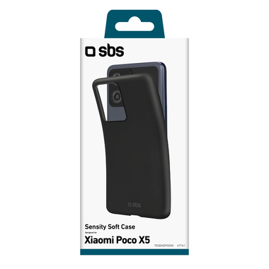 Colourful, flexible cover for Xiaomi Poco X5/Redmi Note 12 5G | SBS