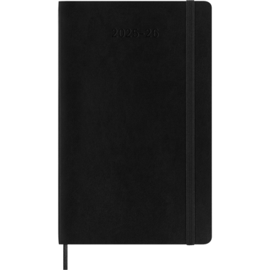 MOLESKINE Agenda settimanale note 25/26 8056999275426 18M foderato SC nero 13x21cm