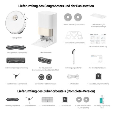 Dreame X40 Ultra Complete White