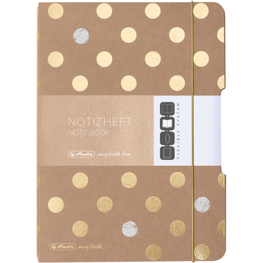 HERLITZ Carnet my.book flex A5 50021758 pointé 40 flls.