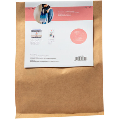 I AM CREATIVE Shopper DIY set pet uncinetto 1000-1086 blu