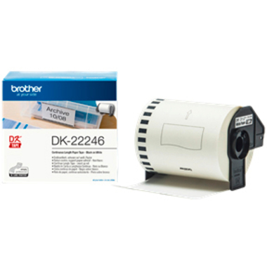 PTOUCH Endlos-Etiketten 103mmx30.48m DK-22246 QL-1050 weiss