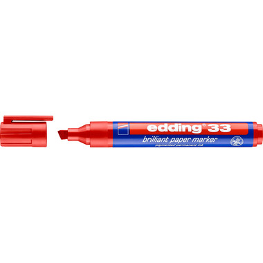EDDING Permanent Marker 33 33-2 rot