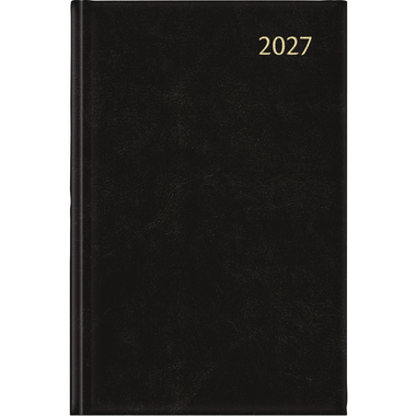 AURORA Agenda Balacron Folio 2027 FA111Z 2T/1S schwarz ML 14x21cm