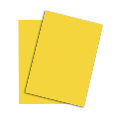 PAPYRUS Rainbow Papier FSC A4 88043128 intensivgelb, 160g 250 Blatt