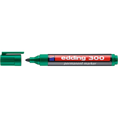 EDDING Permanent Marker 300 1,5-3mm 300-4 verde