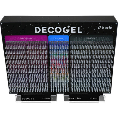 KARIN Gelpen DECOGEL 1.0 50 Colors 30C4 Display 400 Stück