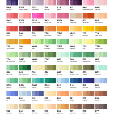 COPIC Marker Classic 20075162 Set C, 72 pz.