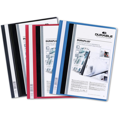 DURABLE Dossier di present. DURAPLUS 257906 per 100 fogli A4 blu