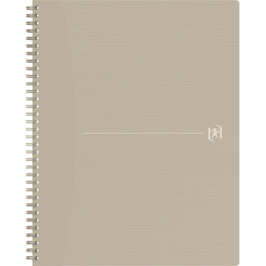 OXFORD Origins Spiralheft 400150004 A4+, liniert 70 Blatt, beige