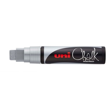 UNI-BALL Chalk Marker 15mm PWE17K SILVE argent