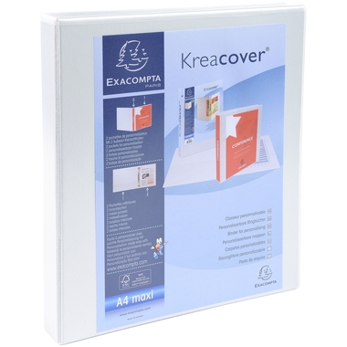 EXACOMPTA Präsentationsordner 51940E A4 4-Ring 3.8cm