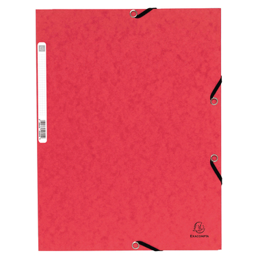 EXACOMPTA Gummibandmappe A4+ 55305E rot manila