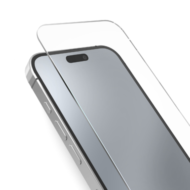 Tempered glass protective screen for iPhone 15 Pro