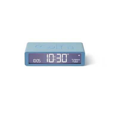 Lexon Sveglia Digitale Flip Classic Azzurro Chiaro