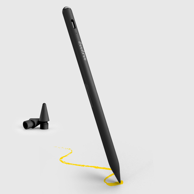 The Stylus pen allows you to draw and write with maximum precision on your iPad