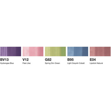 COPIC Marker Ciao 22075672 Nature Doodle kit, 7 pcs.